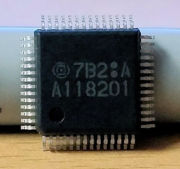 New LG HA118201AF-04 56 Pin QFP Hitachi Philips 483520947133 118201 8PN71410 - Image 2