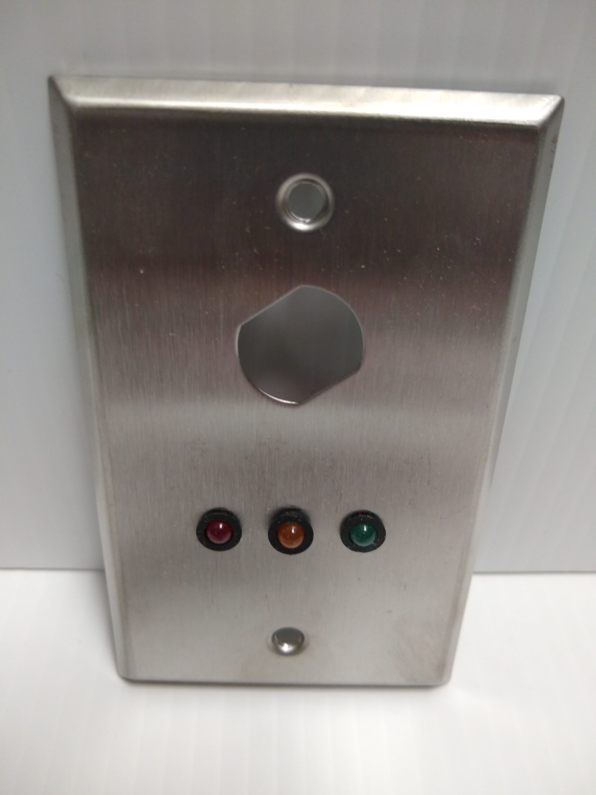 New NuTech by NuTone SX-3137-3 Three LED Key Switch Plate