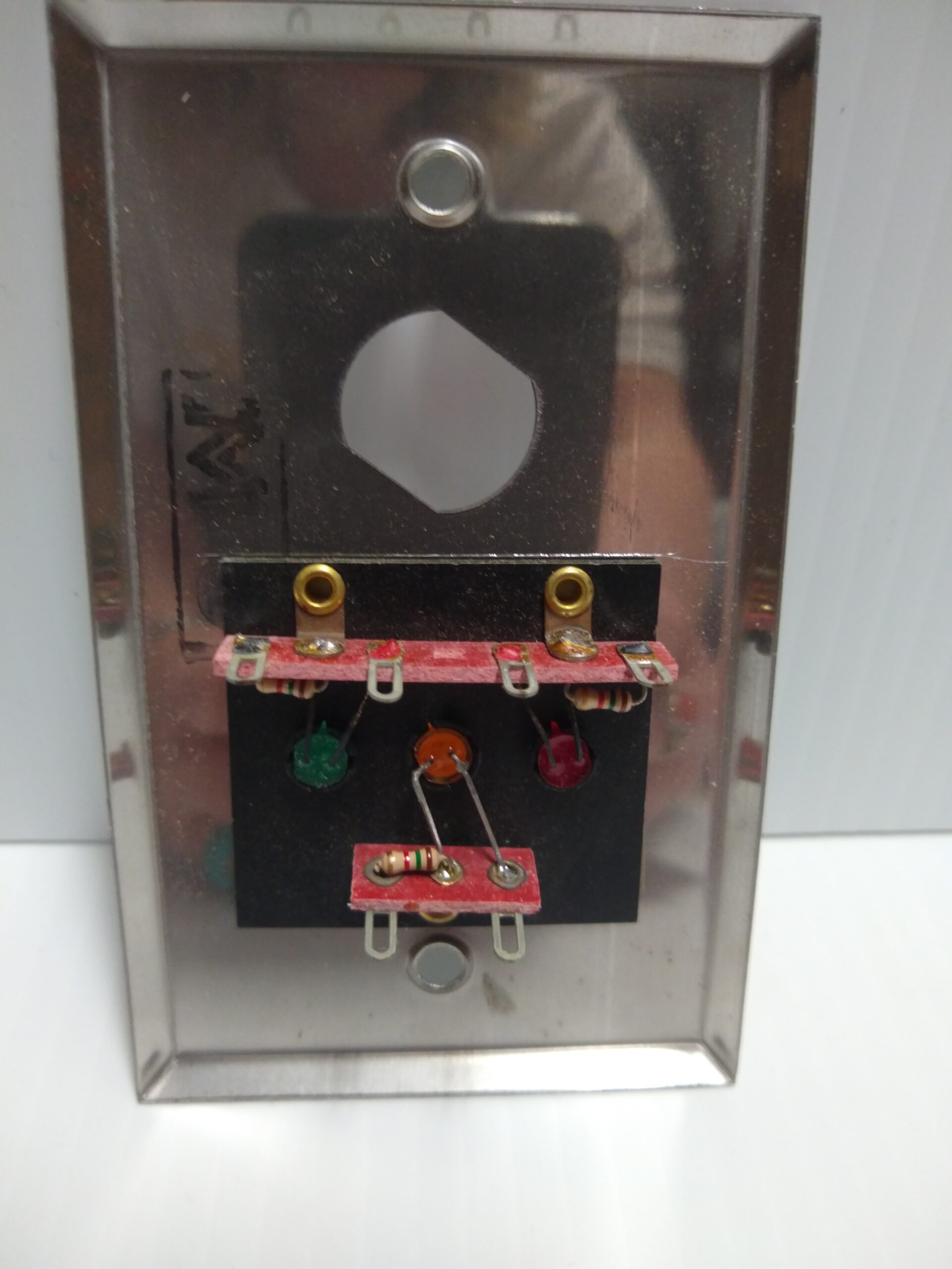 New NuTech by NuTone SX-3137-3 Three LED Key Switch Plate - Image 2