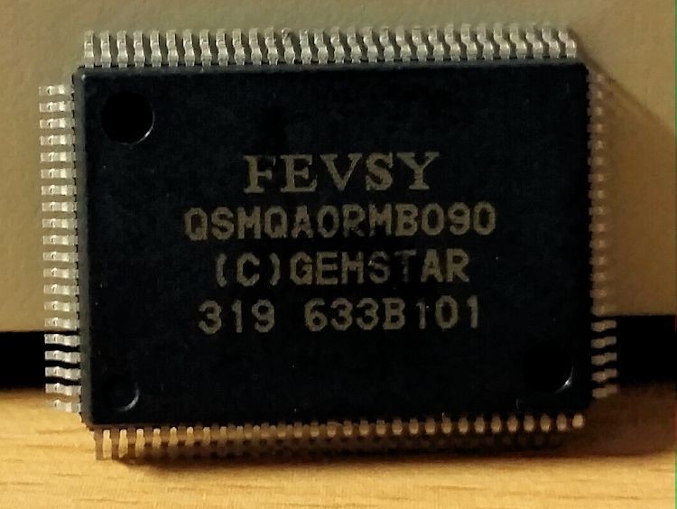 New Philips 100 Pin TQFP Chip 483520917565 FEVSY QSMQA0RMB090 GEMSTAR - Image 2