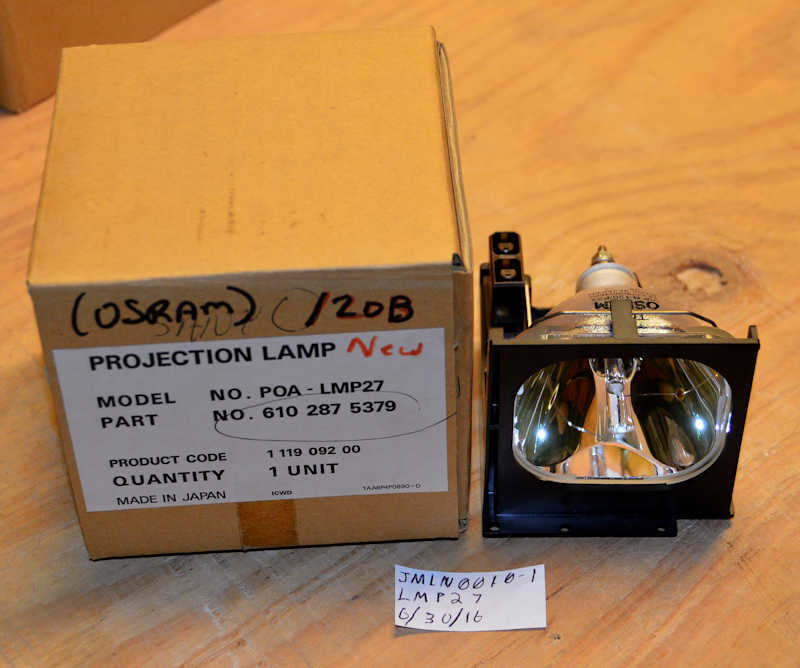 OEM Sanyo POA-LMP27,CP10t-930,610-287-5379,PLC-LMP16,610-273-6441 Projector Lamp