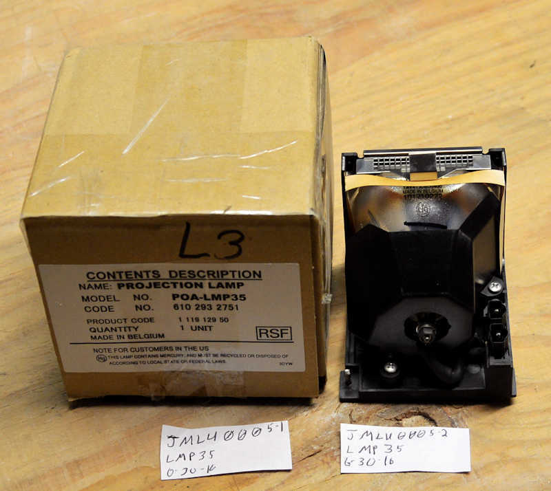 OEM Sanyo POA-LMP35,610-293-2751,PLC-XU30,XU31,XU32,XU33,XU35 Projector Lamp - Image 2