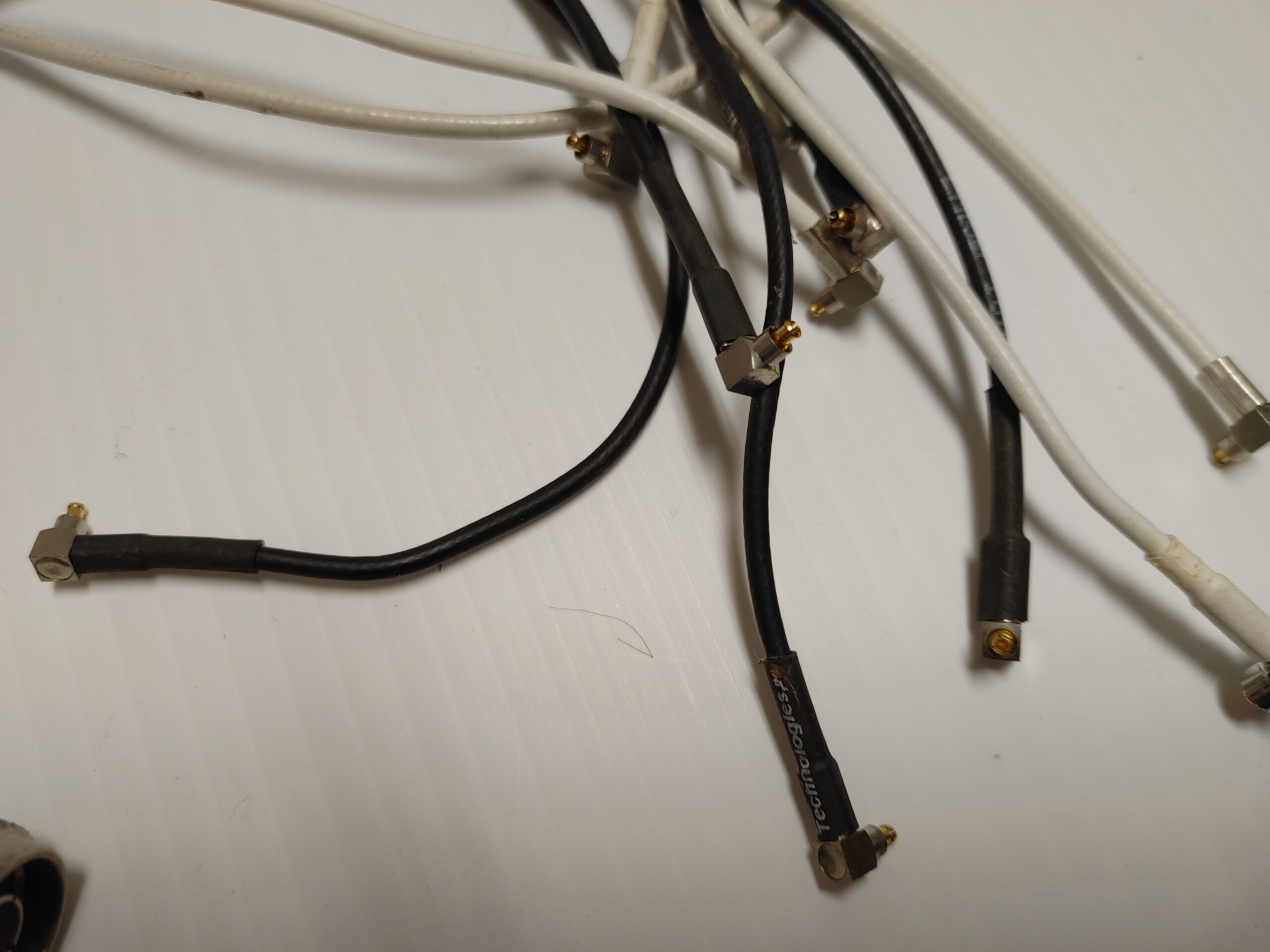 Pair (Qty 2) of Assorted Antenna Feed Cable Male Pigtail w/N-Male Connector - Image 2