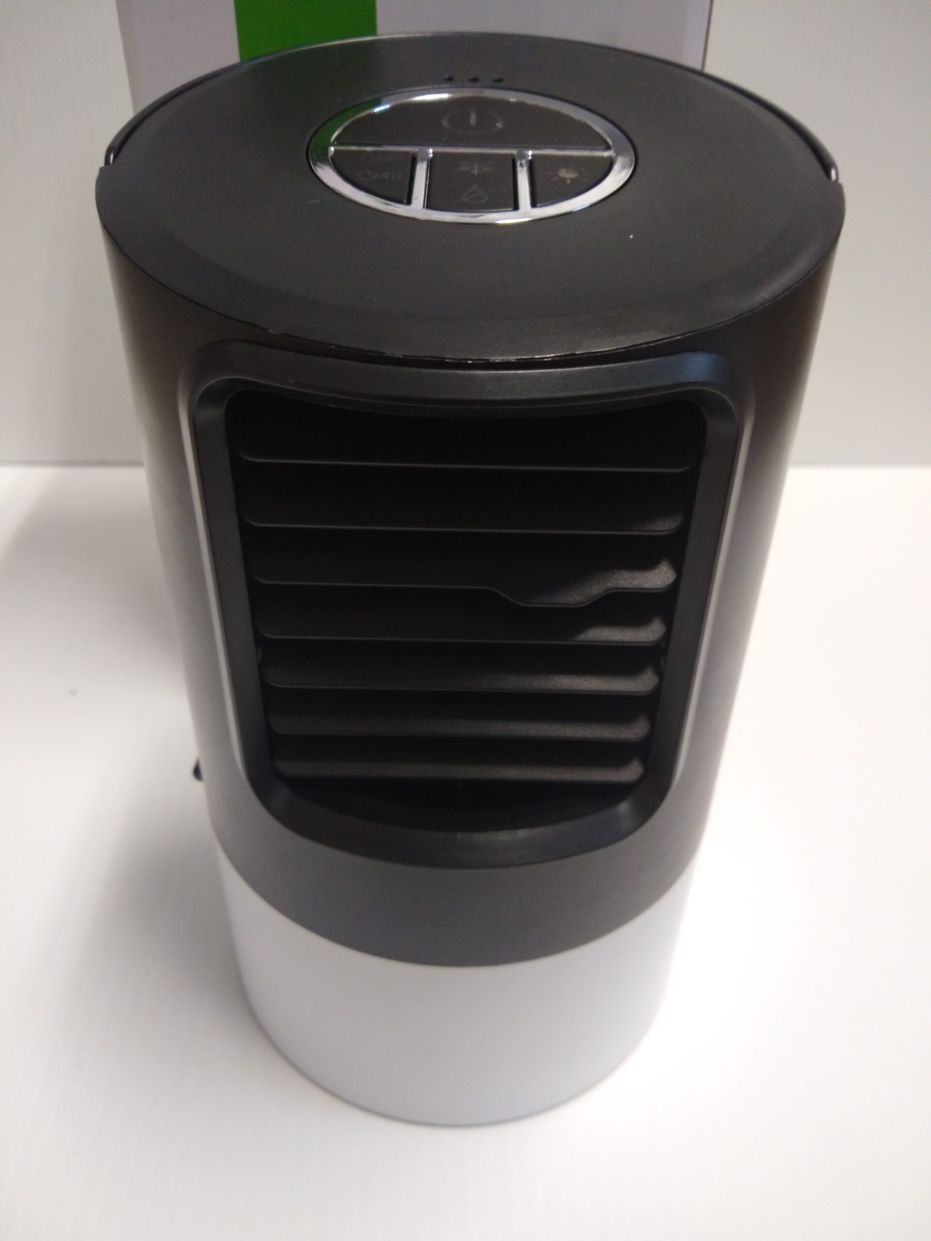 Portable Small Mini Plug In Black Personal Air Conditioner Fan New in Box