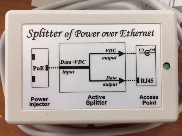 Power over Ethernet POE-SP-12121DN Active Splitter DC 12V (Splitter only) - Image 2