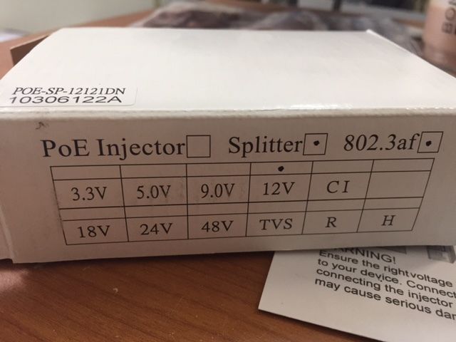 Power over Ethernet POE-SP-12121DN Active Splitter DC 12V (Splitter only) - Image 4