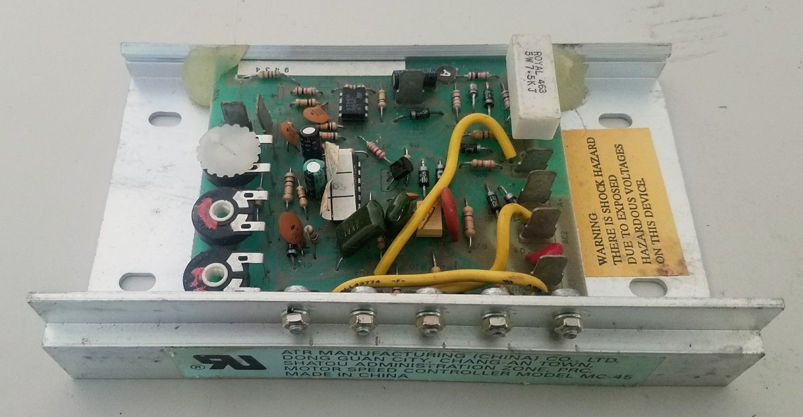ProForm Weslo Lifestyler Mc-45 MC45 Motor Speed Control Controller Board