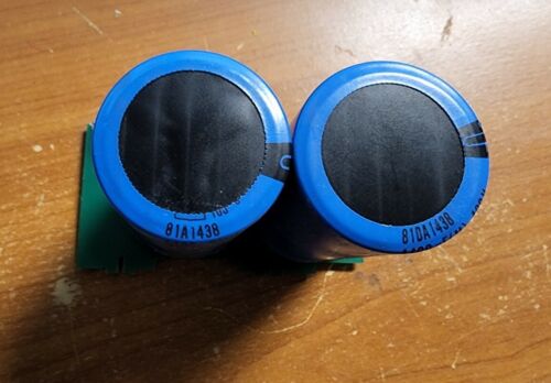 Qty 2 1400uF 400V Large Can Electrolytic Aluminum Capacitor DC mfd 105°c - Image 2