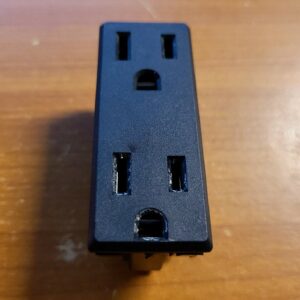 Qty 5 Inalways 0719 15A 125Vac Snap-in Outlet Receptacle