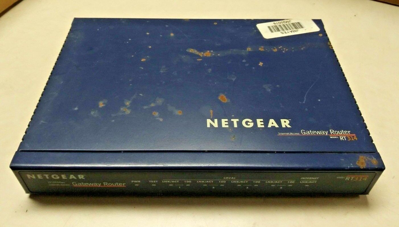 RT314 - DSL and Cable Internet Gateway Router with 4-Port Switch 10/100 mbps