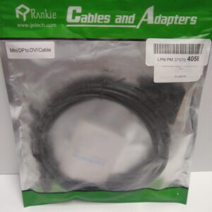 Rankie Mini DP DisplayPort to DVI 6ft Cable