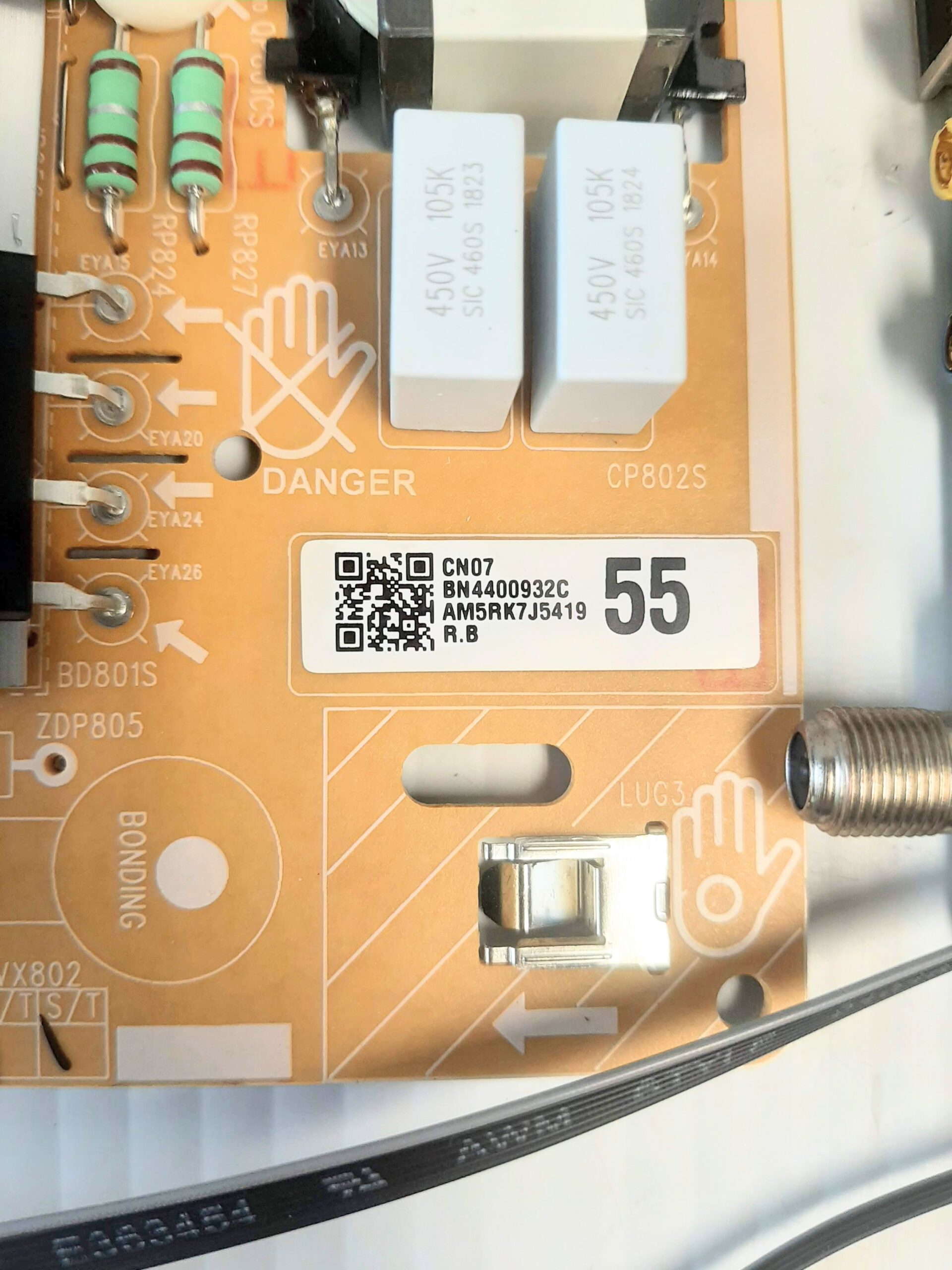 Samsung Model UN50NU7100 TV PCB Board Set a141 - Image 3