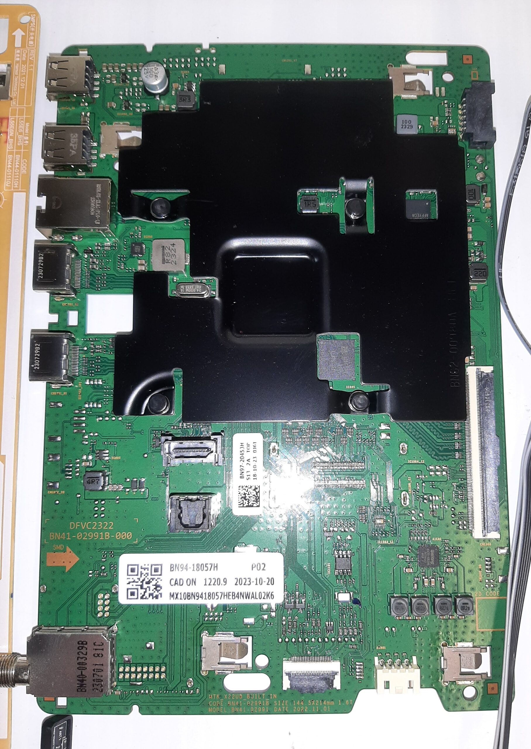 Samsung Model UN55CU8000B TV PCB Board Set a96 - Image 3