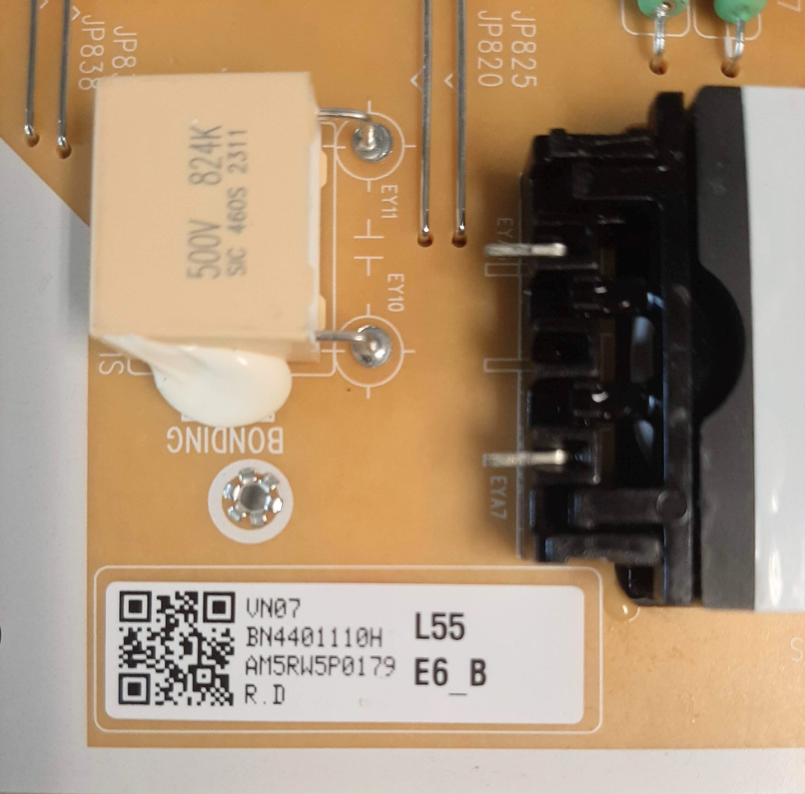 Samsung Model UN55CU8000B TV PCB Board Set a96 - Image 2
