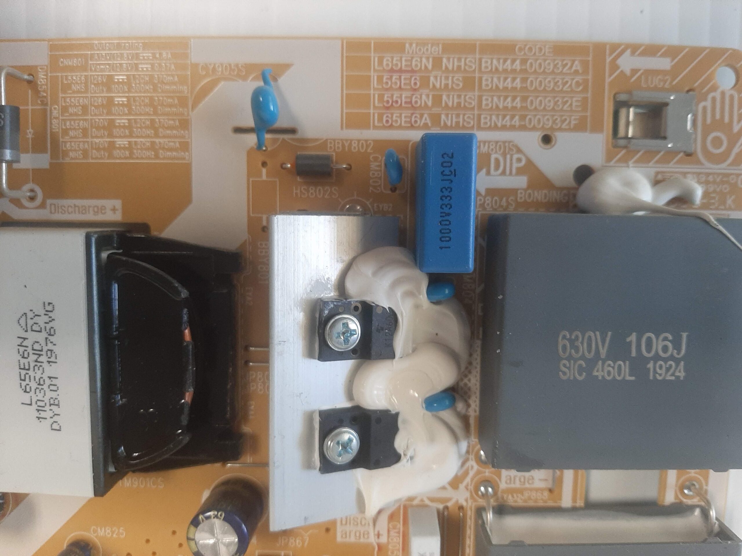 Samsung Model UN65NU6950 TV PCB Board Set a147 - Image 2