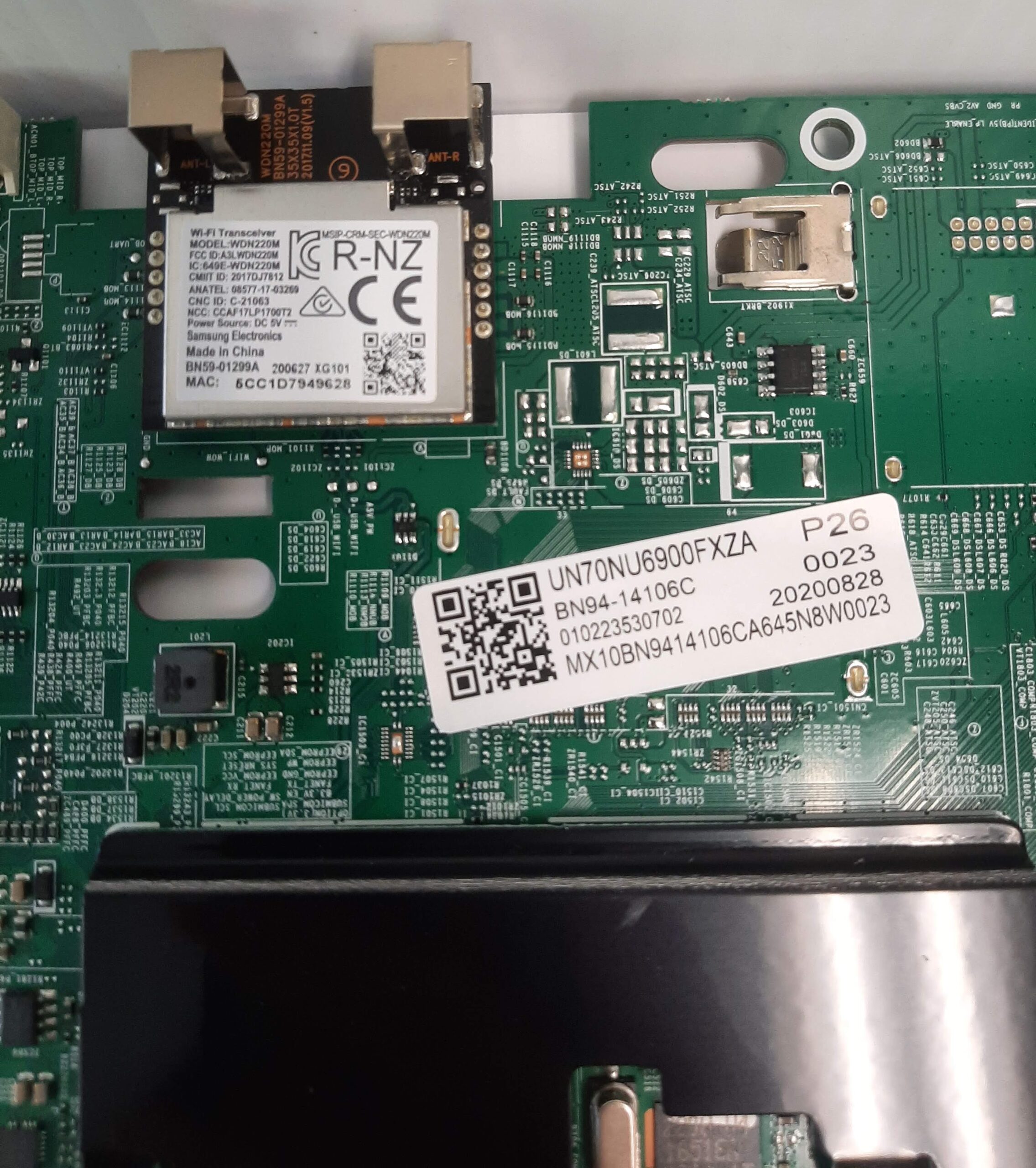 Samsung Model UN70NU6900 TV PCB Board Set a142 - Image 4