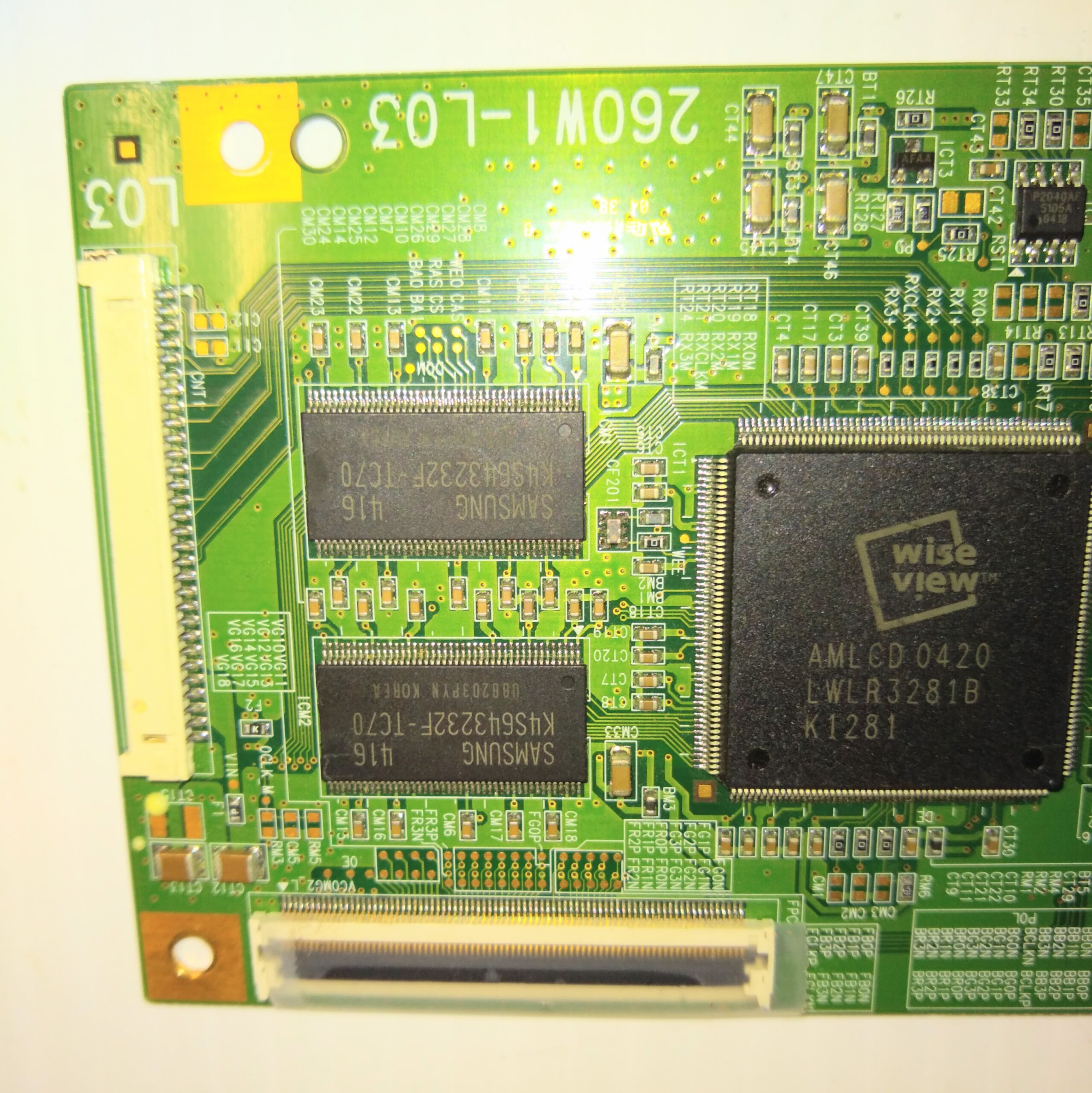 Samsung TV LTA260W1-L03 LCD Control Board 260WC4LV 1.4 - Image 4