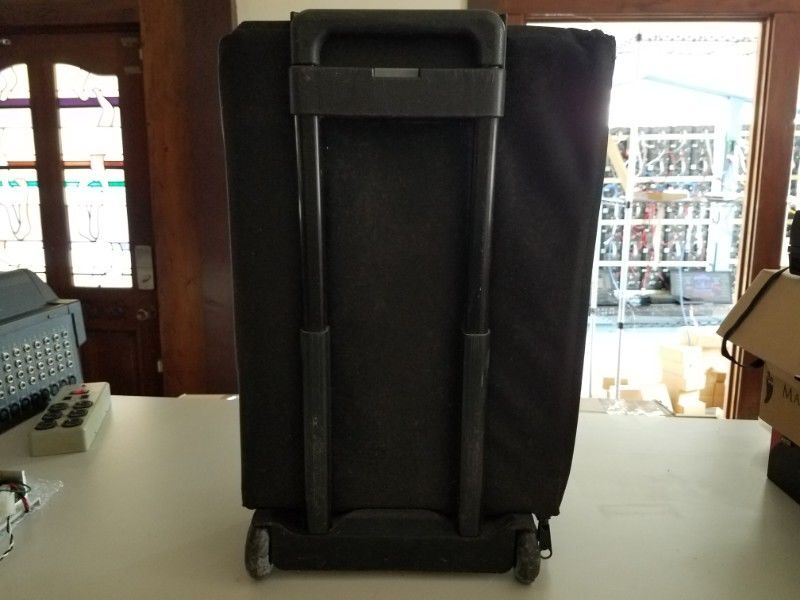 Soft Padded Carrying Case Bag Electronics Rolling - Image 2