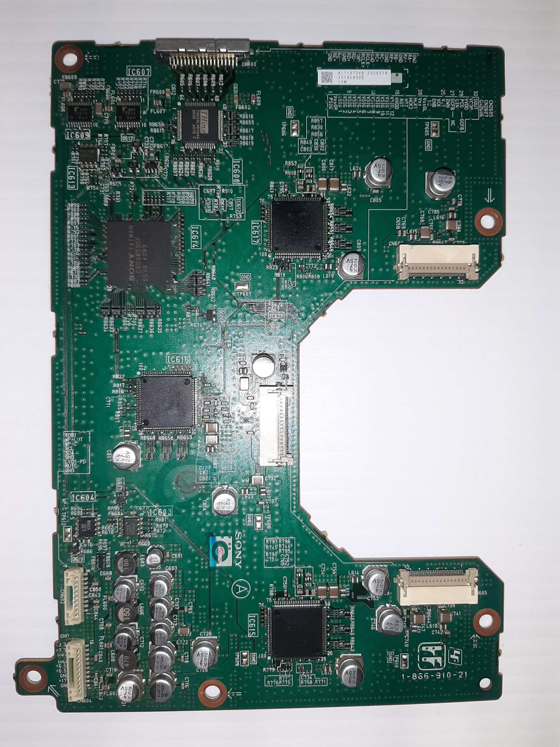 Sony KDF-E42A10 Projection Television Circuit Board 1-866-910-11 A1113734A