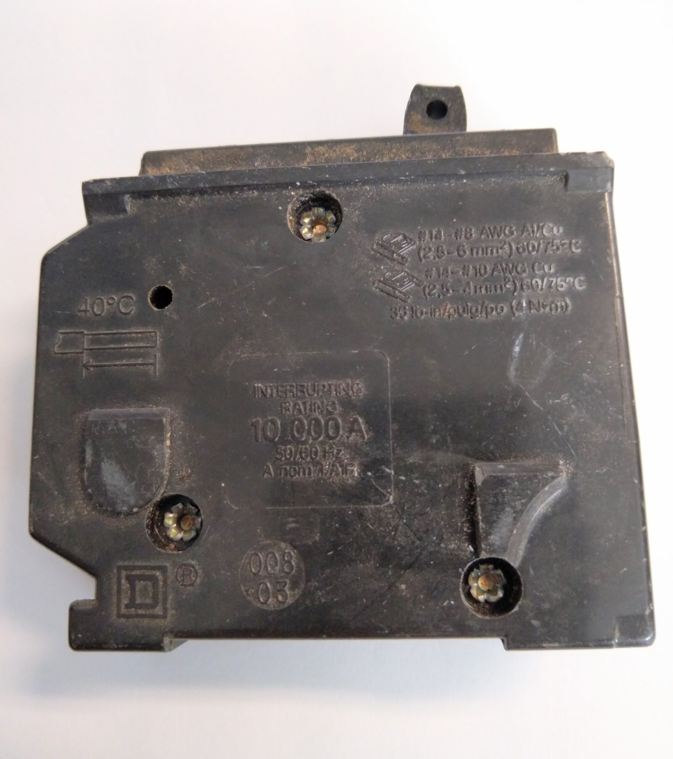 Square D HOM120 15 A Miniature Circuit Breaker - Image 2