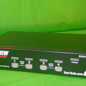 Starview SV431USB 4 Port USB Keyboard/Mouse/VGA Monitor Sharing Switch