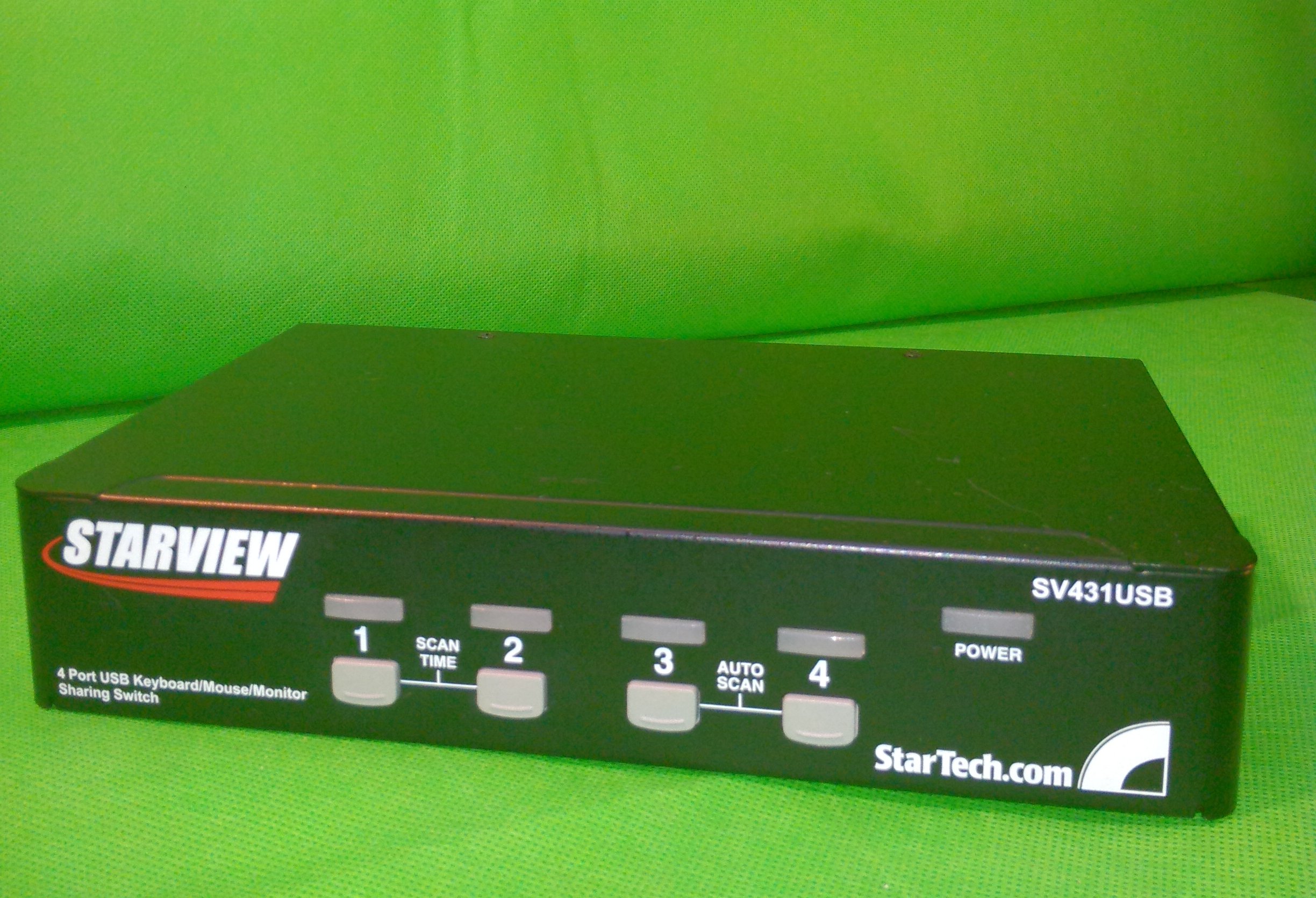 Starview SV431USB 4 Port USB Keyboard/Mouse/VGA Monitor Sharing Switch