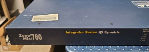 Symetrix Integrator Series Zone Mix 760 Network Paging Music Management Mixer - Image 3