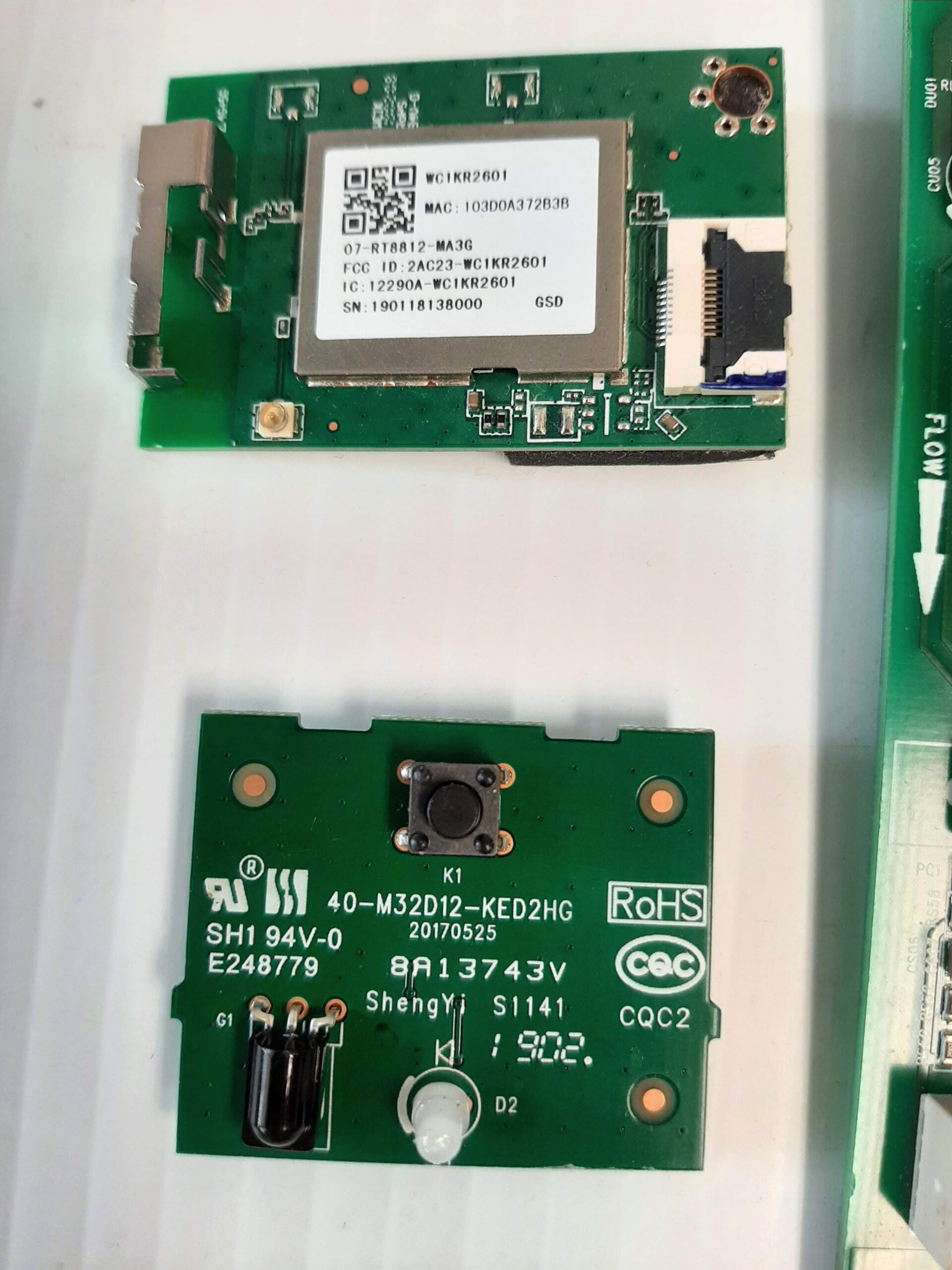 TCL Model 32S321 TV PCB Board Set a108 - Image 2