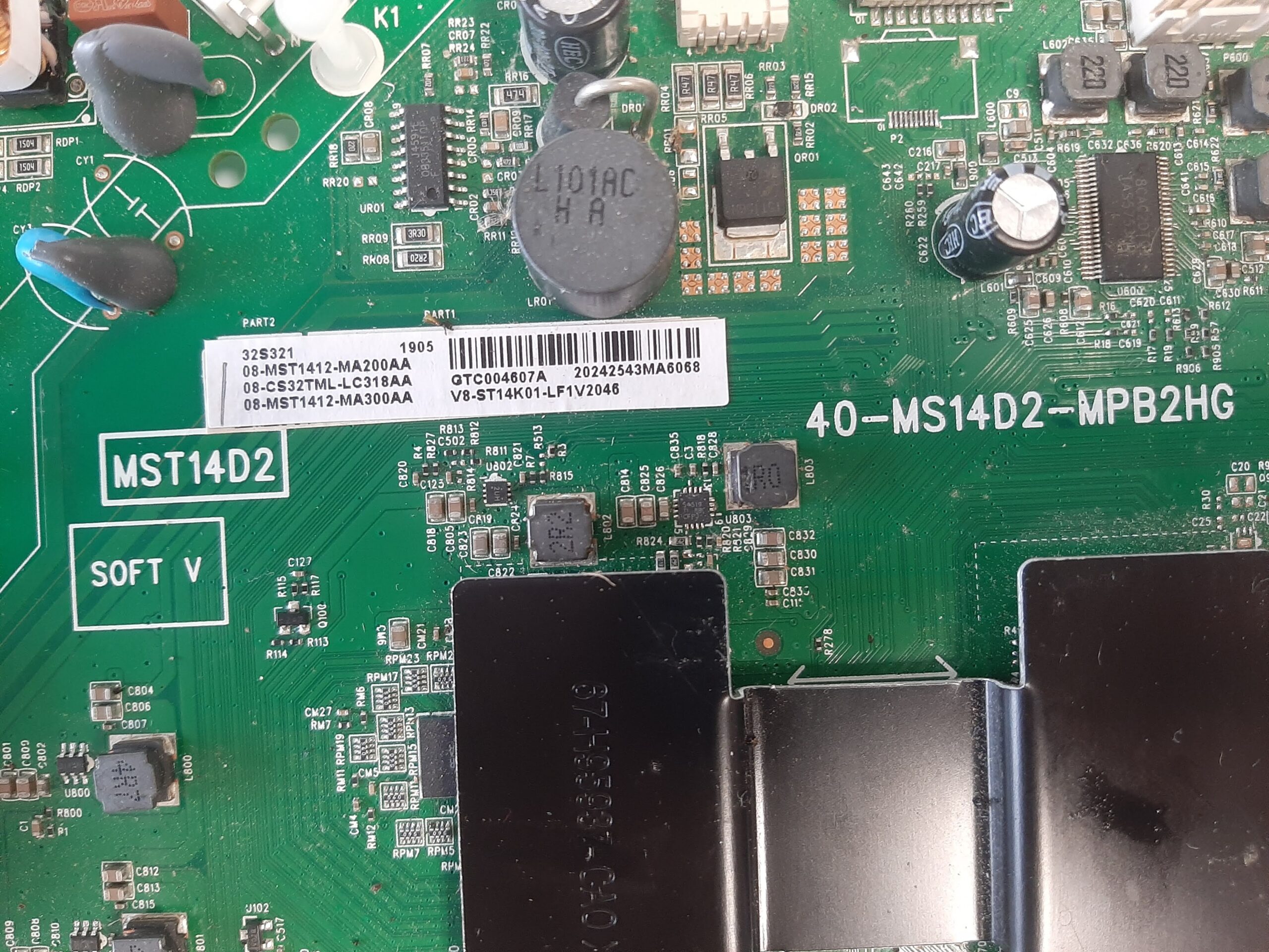 TCL Model 32S321 TV PCB Main Board a70