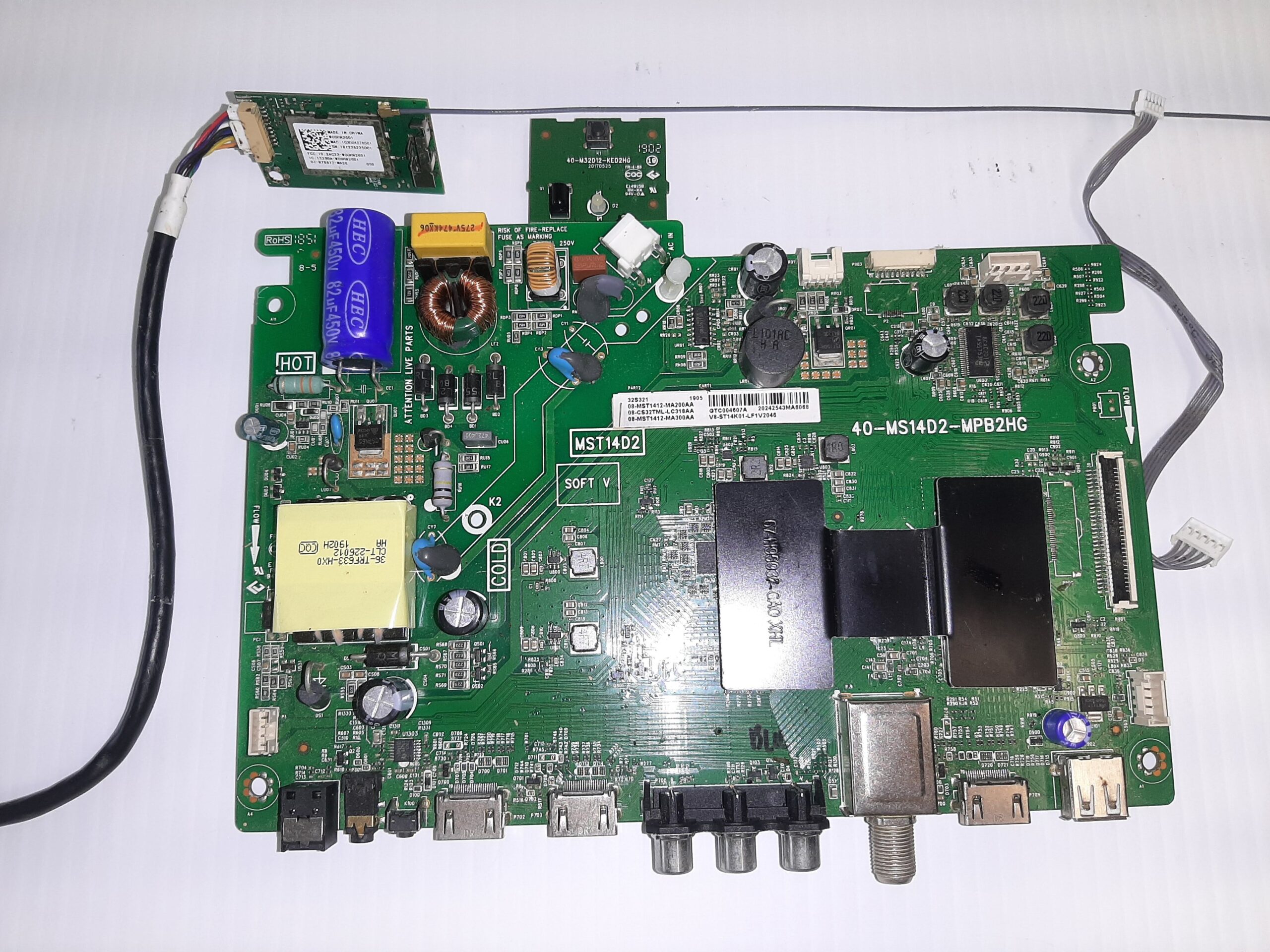 TCL Model 32S321 TV PCB Main Board a70 - Image 4