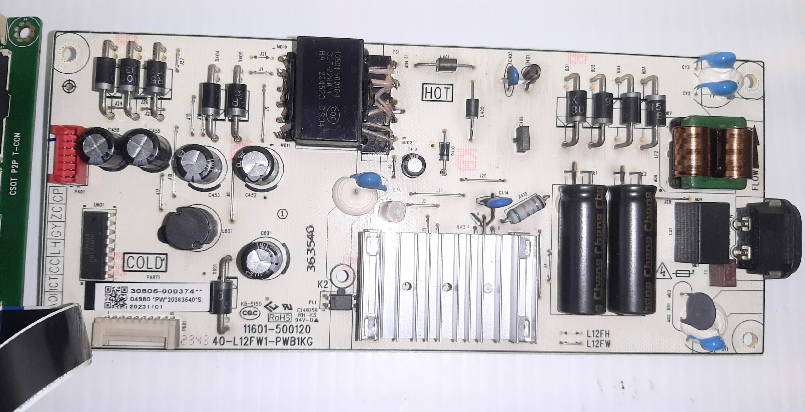TCL Model 55S451 TV PCB Board Set a117 - Image 3
