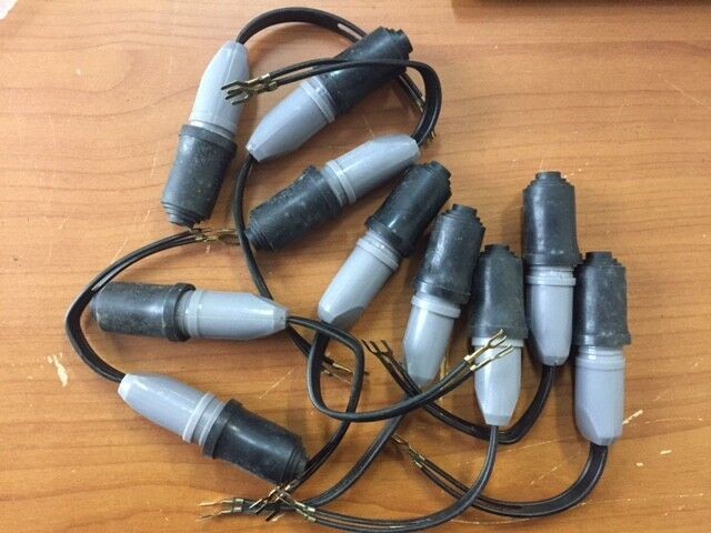 UHF/VHF/FM Antenna Match Transformer Coax Video Balum with Outdoor Boot / lot 10