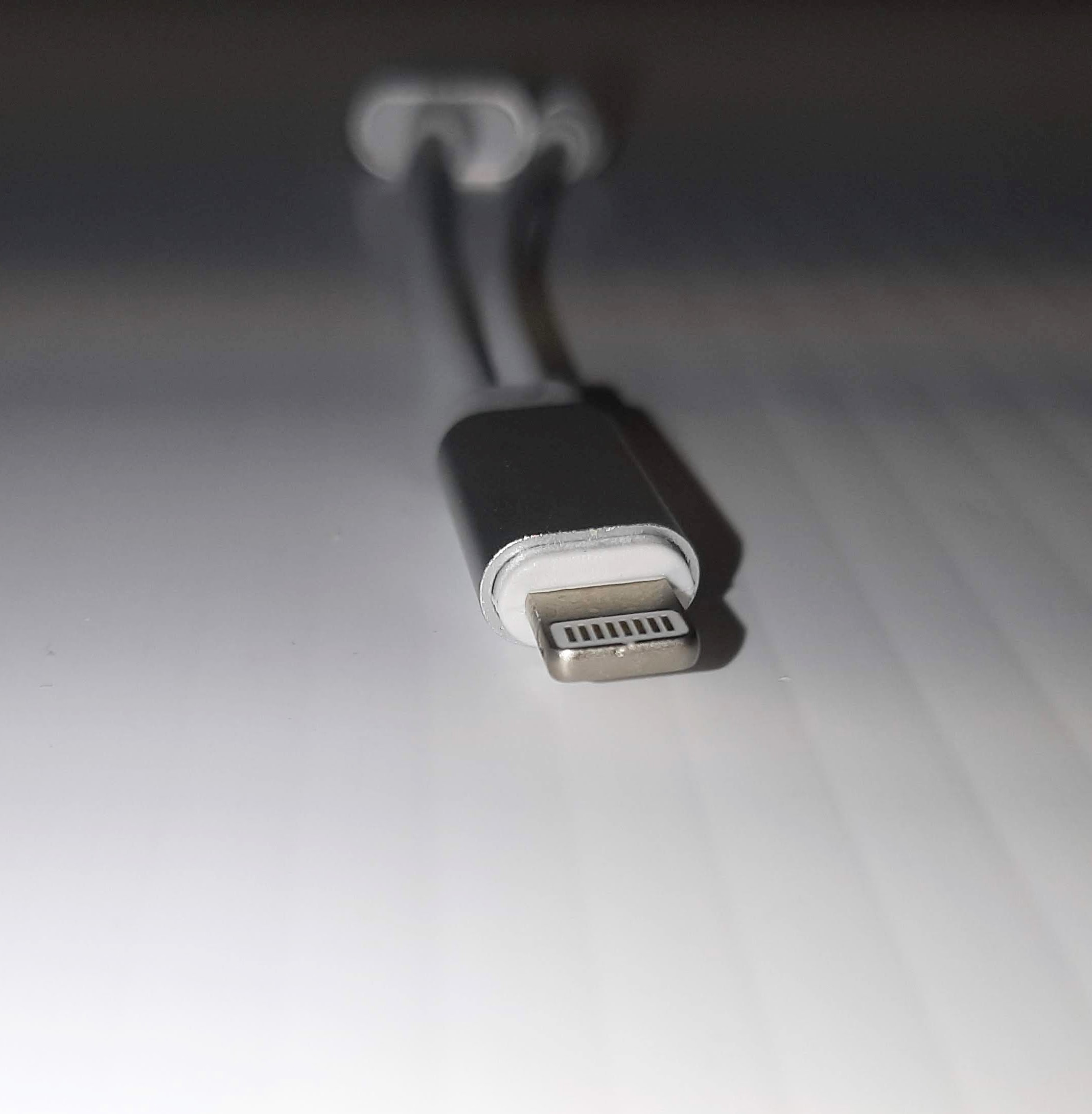Unbranded AUX Adapter for Headphone Jack Cable Dongle 2in1 Splitter for iPhone - Image 2