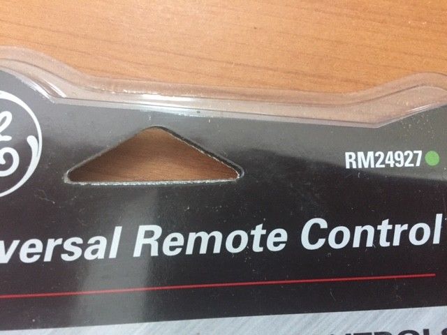 Universal GE Remote RM24927 Factory Sealed; Controls 8 Devices - Image 2