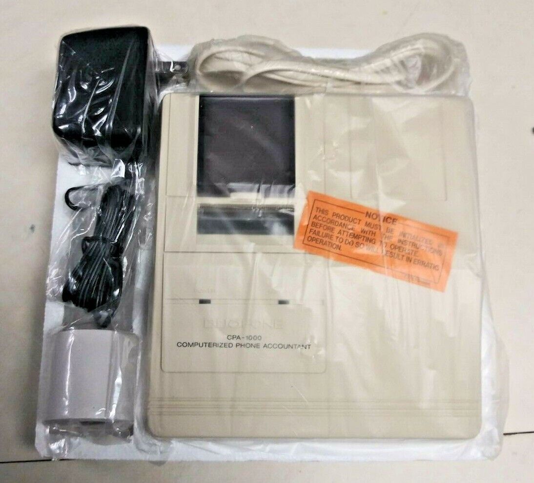 VINTAGE Duofone CPA-1000 Computerized Phone Accountant Radio Shack in Box - Image 3