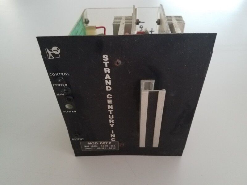 VINTAGE STRAND CENTURY 7.2 KW 60 A DIMMER MODULE MOD. 607.2 #a