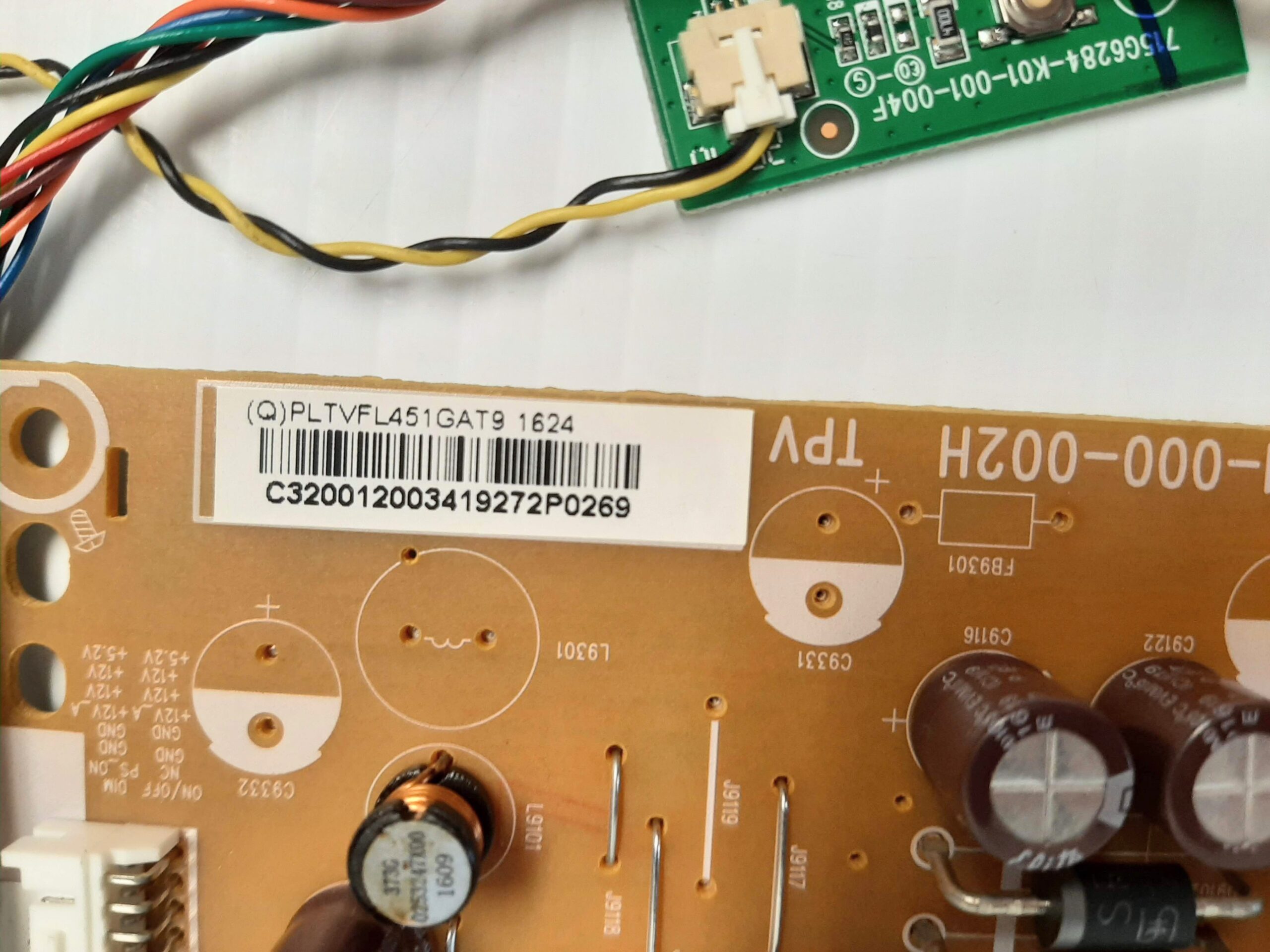 VIZIO Model D32x-D1 TV PCB Board Set a95 - Image 4