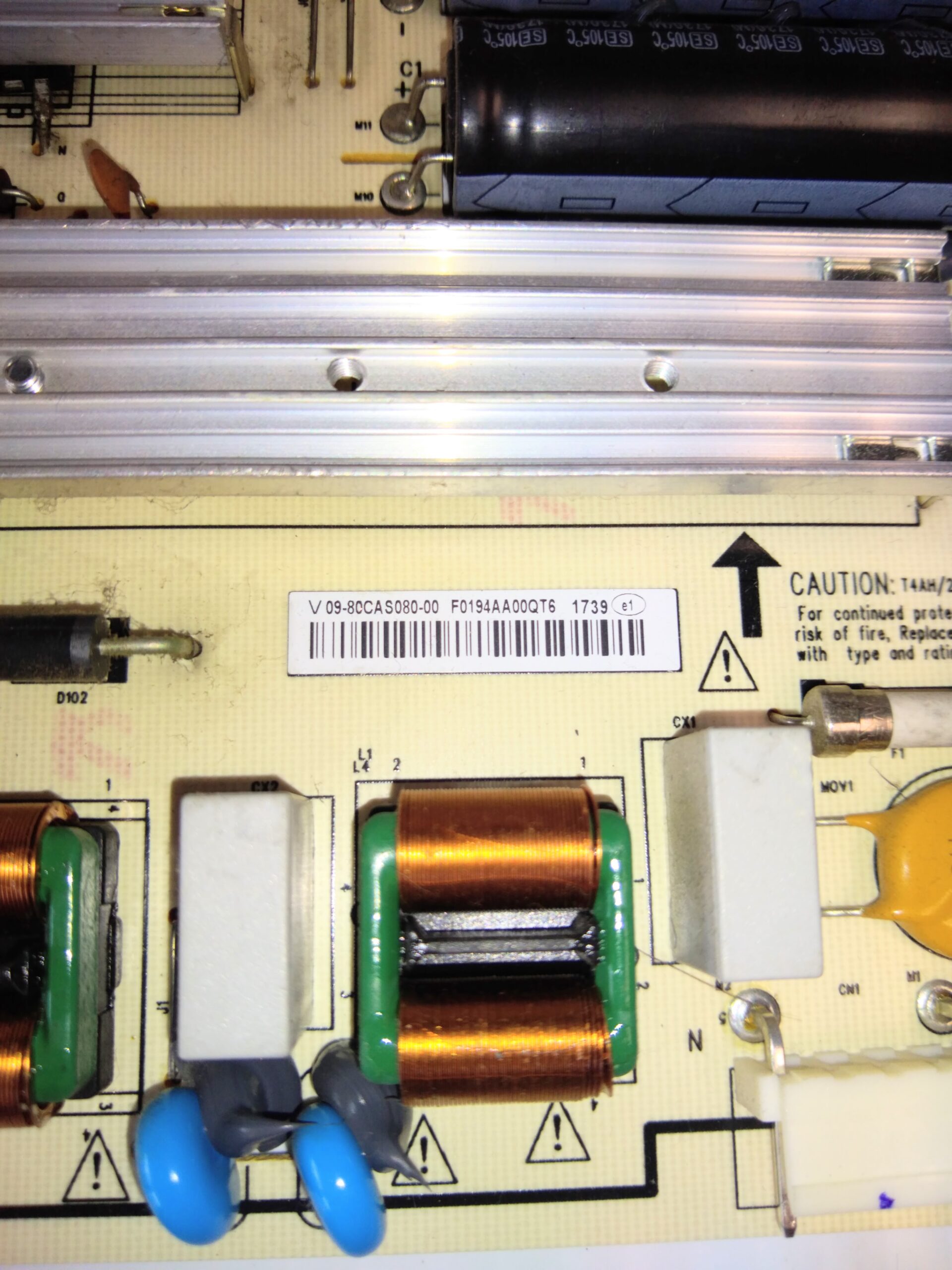 VIZIO Model E80-E3 TV PCB Board Set a60 - Image 3