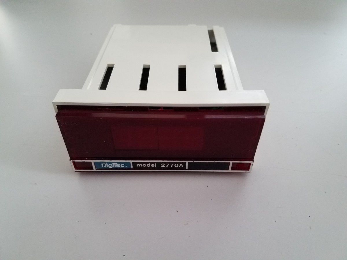Vintage Digitec 2700A DC Panel Meter Model No. 2770AX-1100