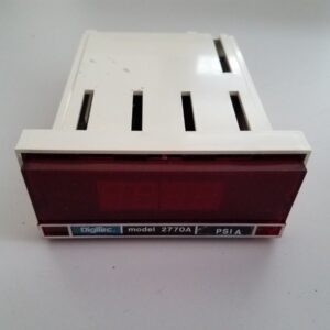 Vintage Digitec 2700A DC Panel Meter Model No. 2770AX-1100 with Connector