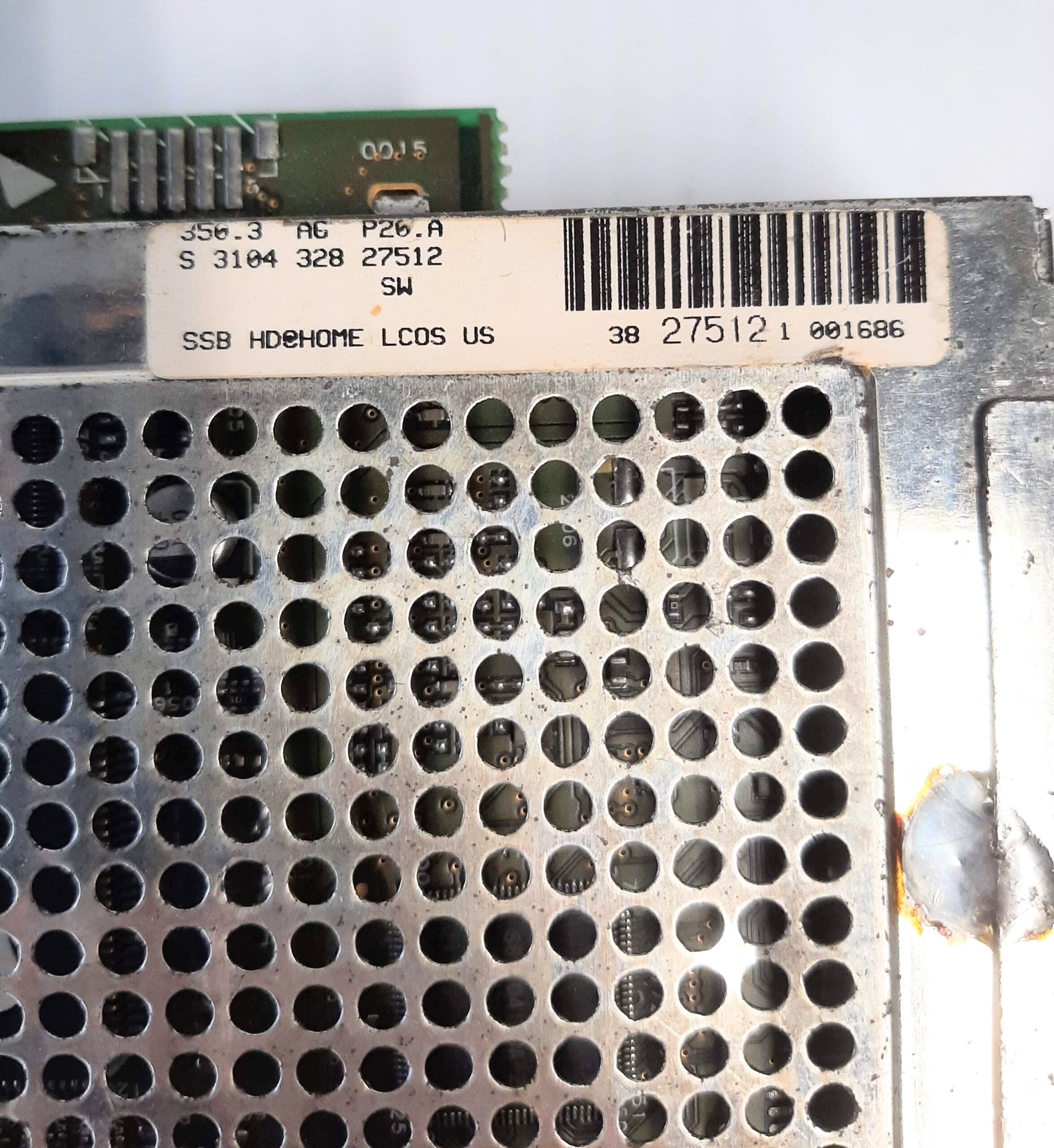 Vintage Hitachi Power Board # S310432827512 - Image 2