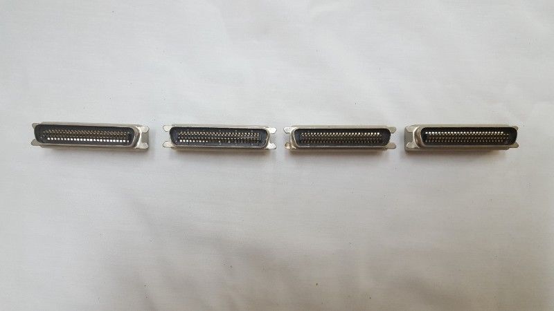 Vintage SCSI 50 Pin Male End Passive Terminator - Image 2