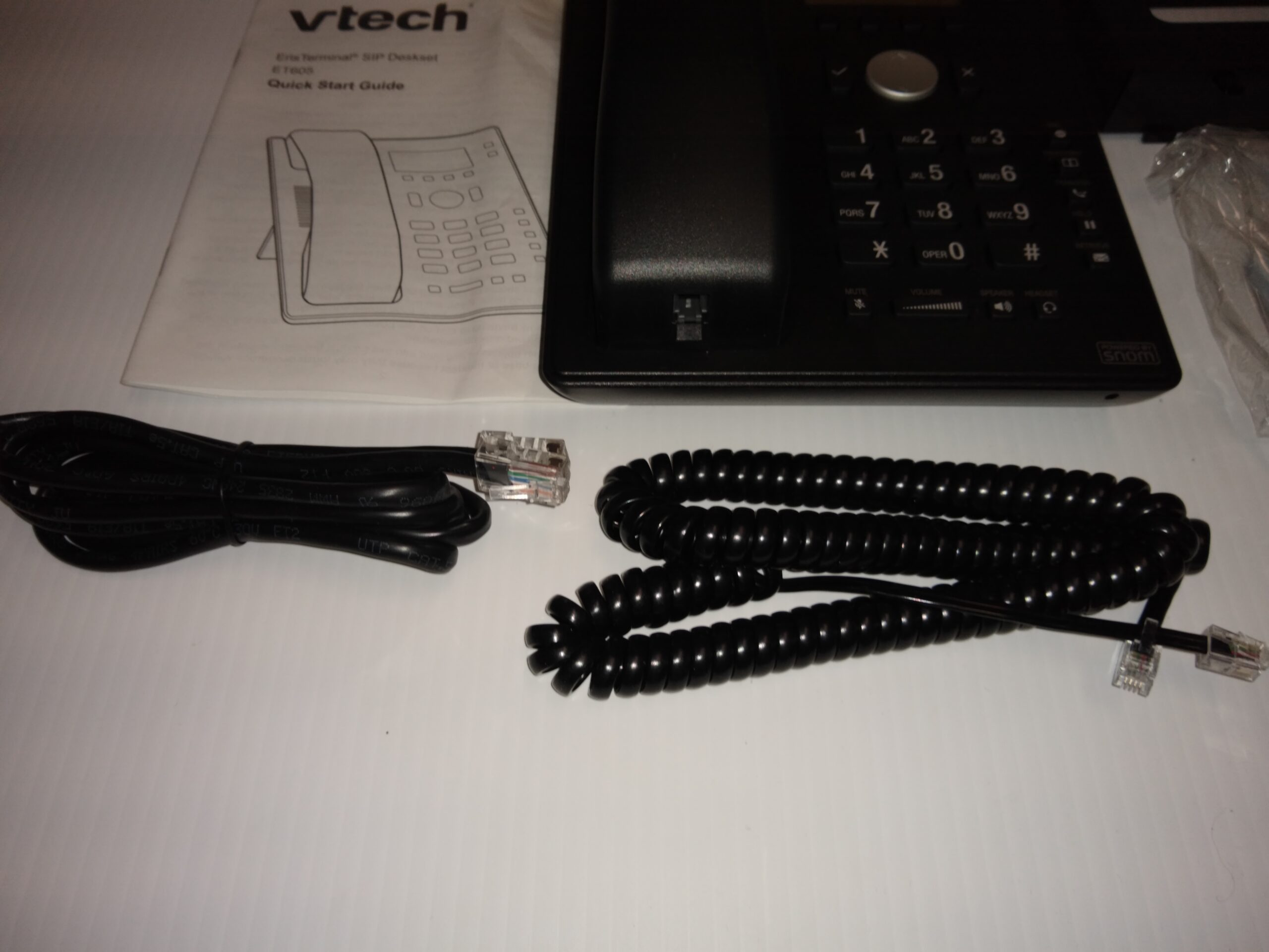 Vtech Eris Terminal SIP Deskset #ET605 SNOM Business Telephone System - Image 4