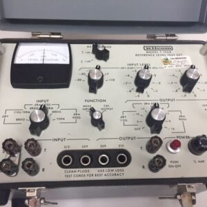 WILCOM REFERENCE LEVEL TEST SET MODEL T 105B