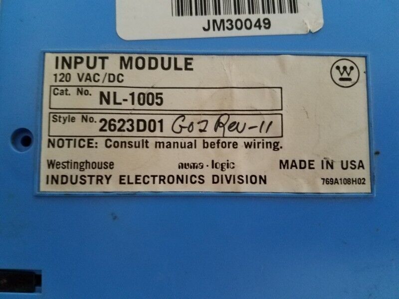 Westinghouse NL-1005 Input Module - Image 4