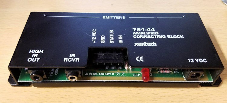 Xantech One Zone Ten Source Amplified Connecting Block 791-44 79144