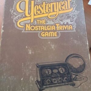 YESTERYEAR THE NOSTALGIA TRIVIA GAME SKOR-MOR 1973