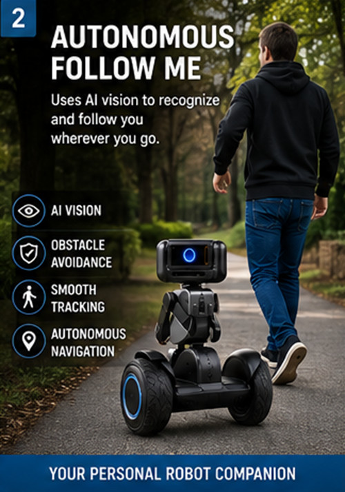Loomo robot detail